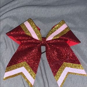 Red Glitter Bow